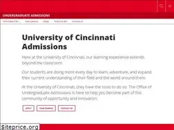 Sites similar to admissions.uc.edu