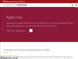 Sites similar to admissions.wustl.edu