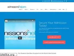 Sites similar to admissionshelpers.com