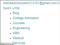 Sites similar to admissionsolution.org
