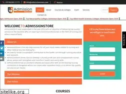 Sites similar to admissionstore.com