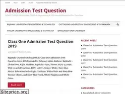 Sites similar to admissiontestquestion.com