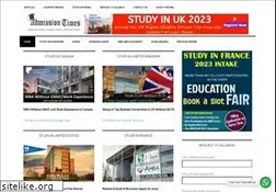 Sites similar to admissiontimes.com