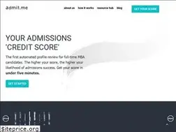 Sites similar to admit.me