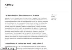 Sites similar to admit2.net