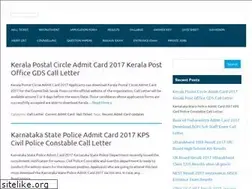 Sites similar to admitcardjobs.in