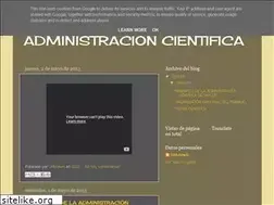 Sites similar to admoncientifica24.blogspot.com
