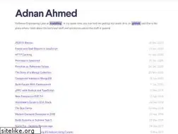 Sites similar to adnanahmed.info