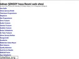 Sites similar to adnansensoy.com