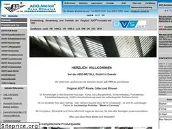 Sites similar to ado-metall.de