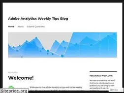 Sites similar to adobeanalyticsreportingweeklytips.wordpress.com