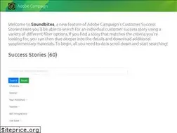 Sites similar to adobecampaignstories.com