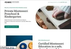 Sites similar to adobemontessori.com