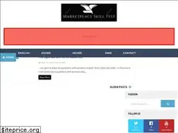 Sites similar to adobephotoshopskilltest.blogspot.com
