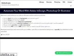 Sites similar to adobescripts.com