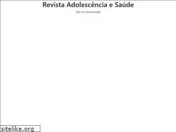 Sites similar to adolescenciaesaude.com