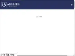 Sites similar to adolphelawgroup.com