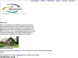 Sites similar to adolphshof.de