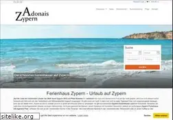 Sites similar to adonais-zypern.de