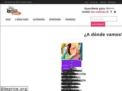 Sites similar to adondevamos.cl