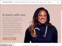 Sites similar to adonicashaw.com