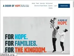 Sites similar to adoorofhope.com