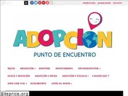 Sites similar to adopcionpuntodeencuentro.com