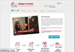 Sites similar to adoptaletter.org