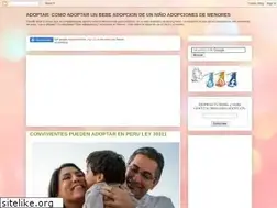 Sites similar to adoptar.blogspot.com