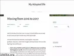Sites similar to adoptedlifeblog.wordpress.com