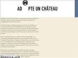 Sites similar to adopteunchateau.com