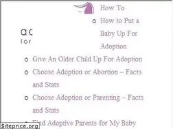 Sites similar to adoption-for-my-baby.com