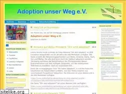 Sites similar to adoption-unser-weg.de