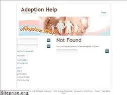Sites similar to adoptionhelp.org