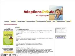 Sites similar to adoptionsinfo.de