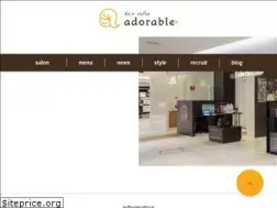 Sites similar to adorable-hair.co.jp