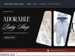 Sites similar to adorablebabyshop.com