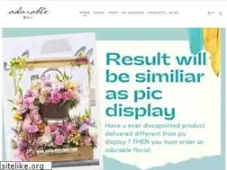 Sites similar to adorableflorist.com
