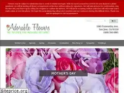 Sites similar to adorableflowers.com