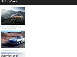 Sites similar to adorecars.com