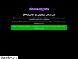 Sites similar to adoreeliquid.com