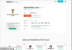 Sites similar to adoreindia.com
