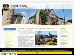 Sites similar to adorf-vogtland.de