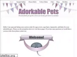 Sites similar to adorkablepets.com