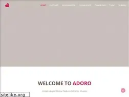 Sites similar to adoro.in