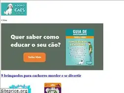 Sites similar to adorocaes.com.br
