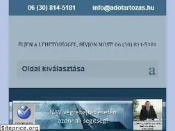 Sites similar to adotartozas.hu