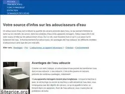 Sites similar to adoucisseur-info.fr