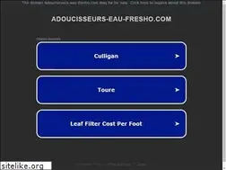Sites similar to adoucisseurs-eau-fresho.com