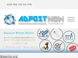 Sites similar to adpostnow.com